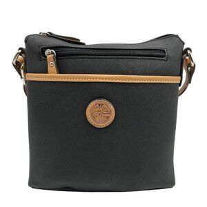 Giani Bernini Black North South Crossbody Bag